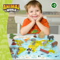 Miniatyrbild 5 av 7: Djurfigurer Colorbaby 19 Delar Jungel Plast 14 x 6 x 5 cm (6 antal)