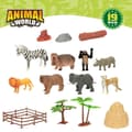 Miniatyrbild 7 av 7: Djurfigurer Colorbaby 19 Delar Jungel Plast 14 x 6 x 5 cm (6 antal)