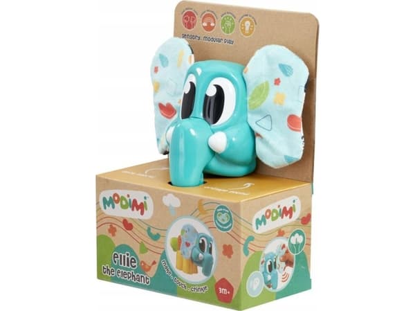 MODIMI SENSORISKA BLOCK ELEFANT