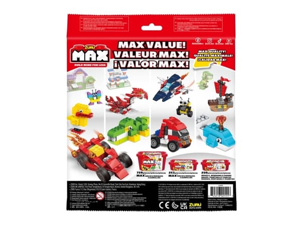 MAX Build More, Basplatta, 3 År, Grön, Grå