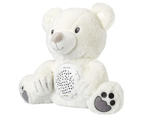 Milly Teddybjörn plyschleksak med projektor Milly Mally
