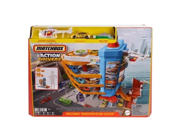 Mattel MB TRANSPORTSENTER 3POJAZDY HXL47 PUD2