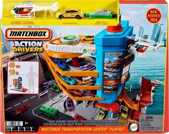 Mattel MB TRANSPORTSENTER 3POJAZDY HXL47 PUD2