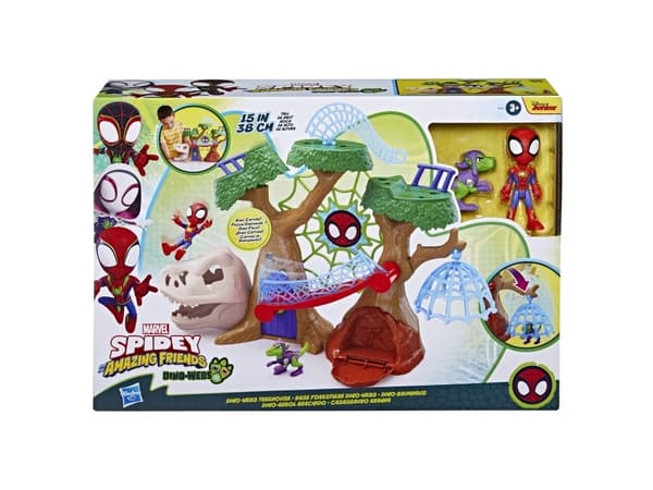 Marvel Spidey och hans fantastiska vänner Dino-Webs-trädkoja, Action/äventyr, 3 År, Multifärg, Plast