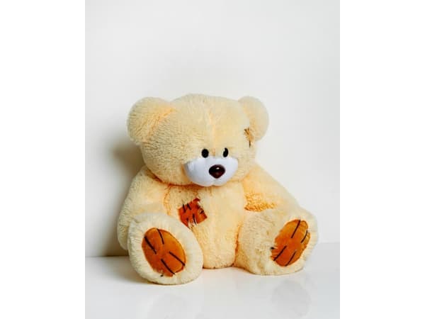 TEDDY bjørn 60 cm creme