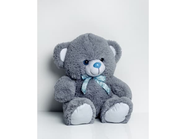 TOMMY bjørn 65 cm grå