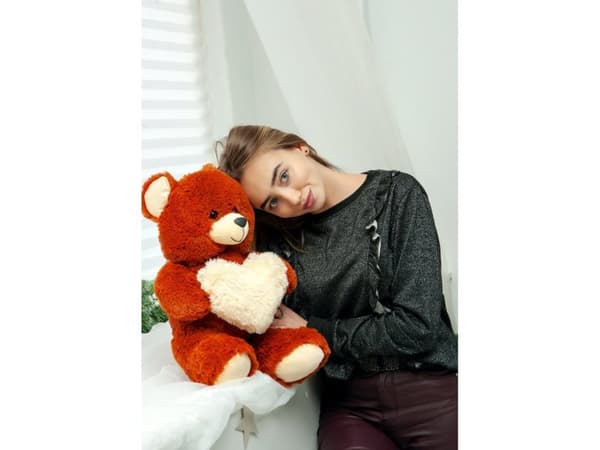 FRANK bamse 50 cm brun