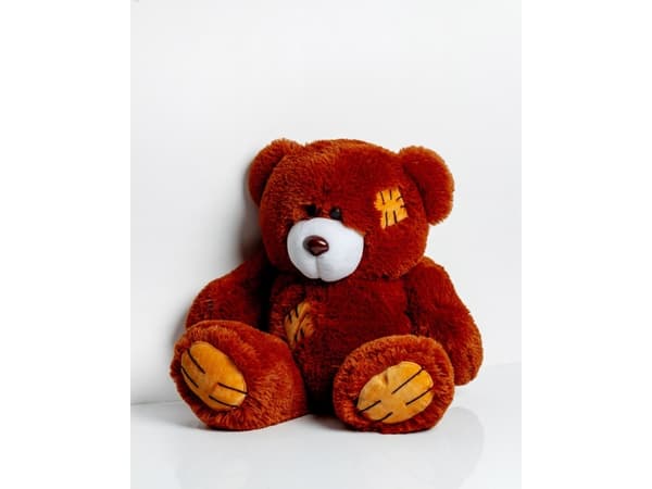 TEDDY bjørn 60 cm brun