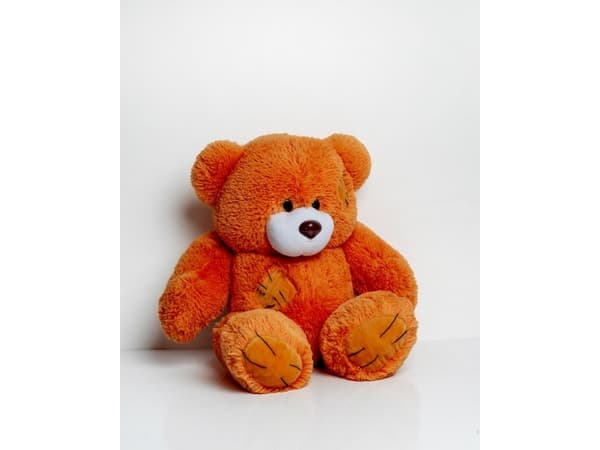 TEDDY bjørn 60 cm rød
