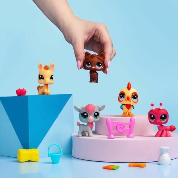 Djurfigurer Bandai Littlest Pet Shop Plast