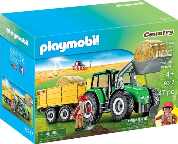 Playmobil 9317, Traktor, Innendørs, 5 år, Plast, Flerfarget