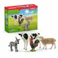 Miniatyrbilde 1 av 6: Sett med Gårdsdyr Schleich 42385 Farm World PVC Plast