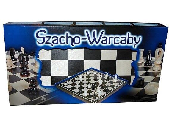 Chess and checkers 36cm. MAGIERA