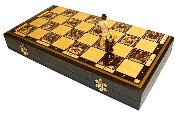 Wawel Suuri kuninkaallinen shakkisetti 44cm. MAGIERA