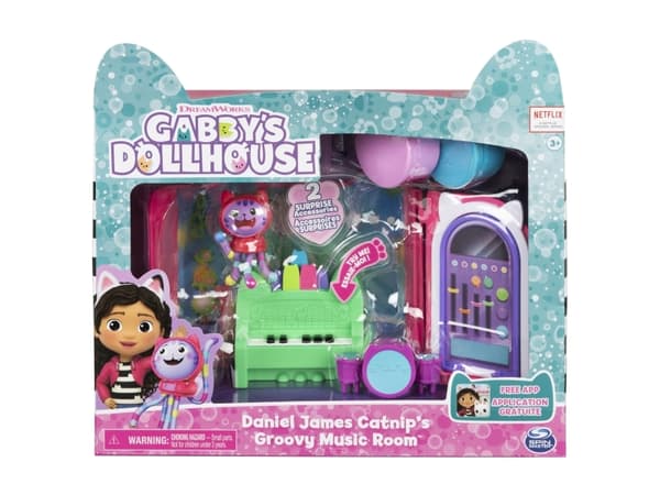Gabby''s Dollhouse Baby Box Cat Craft-A-Riffic Room, Action/Eventyr, 3 År, Flerfarvet