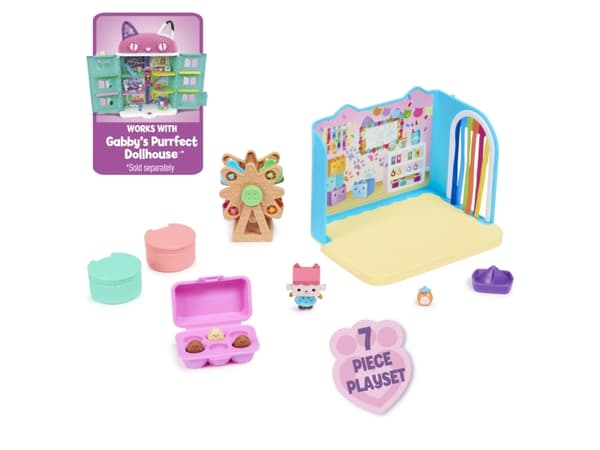 Gabby''s Dollhouse Baby Box Cat Craft-A-Riffic Room, Action/Eventyr, 3 År, Flerfarvet