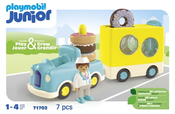 Playmobil 71702, Bil og by, 1,5 år, Flerfarget, Plast
