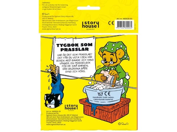 Egmont Prasselbok Bamse, Tygbok