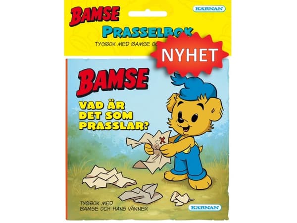 Egmont Prasselbok Bamse, Tygbok