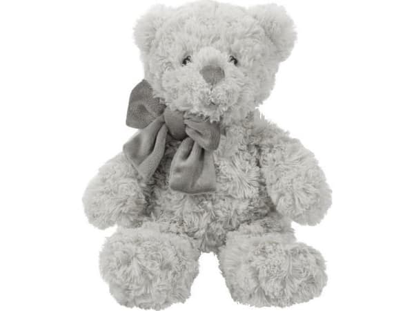 Charlie bear maskot grå 33cm CHR 14032