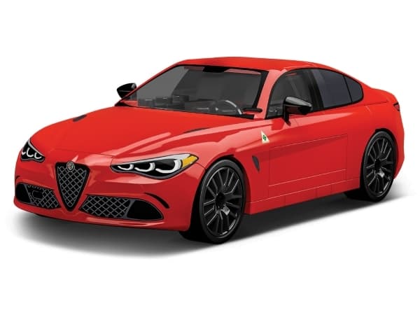 COBI Giulia Quadrifoglio, Byggesett, 6 år, Plast, 90 stykker