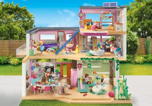 Playmobil My Life Living House with winter garden, Hus, My Life, 4 År, Multifärg, Plast