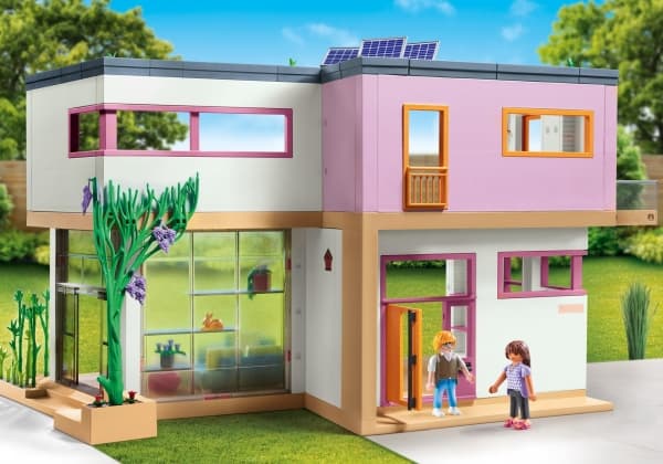 Playmobil My Life Living House with winter garden, Hus, My Life, 4 År, Multifärg, Plast