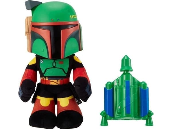 Mattel Gwiezdne Wojny - Boba Plush Function 30Cm - Plusz