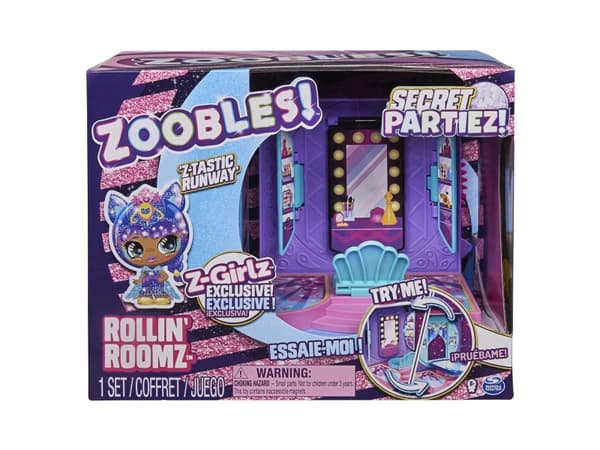 Zoobles ZBL PYS RlnRmzS2 ScPartz RollinRnway GML, Action/ Eventyr, 5 år, Flerfarget