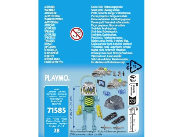 Playmobil SpecialPlus 71585, Action/äventyr, 3 År, Multifärg, Plast