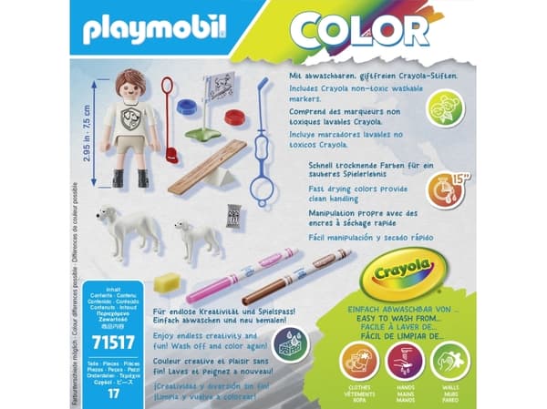 Playmobil Color 71517, Action/Adventure, 3 yr(s), Multicolour, Plastic