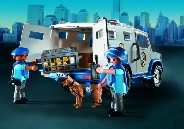 Playmobil 71597, poliisi, 3 vuotta, monivärinen, muovia