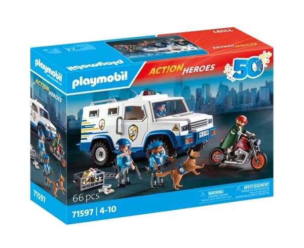 Playmobil 71597, Politi, 3 år, Flerfarget, Plast
