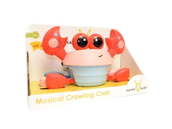 HAPPY BABY Musical Crawling Crab