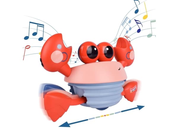 HAPPY BABY Musical Crawling Crab