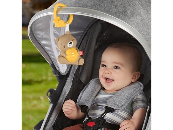 Fisher-Price Beary rauhoittava äänilaite, poika/tyttö, soittoääni, paristo, paristo