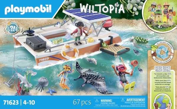 Playmobil Wiltopia 71623, Action/äventyr, 3 År, Multifärg, Plast