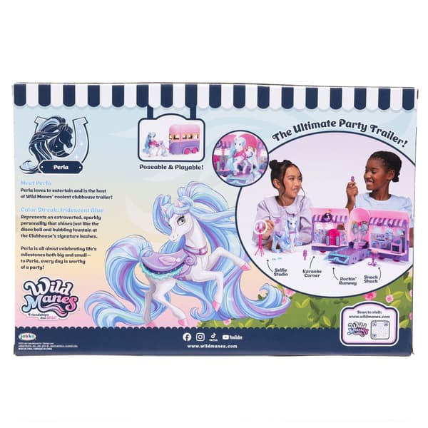 Wild Manes Playset Clubhouse Trailer