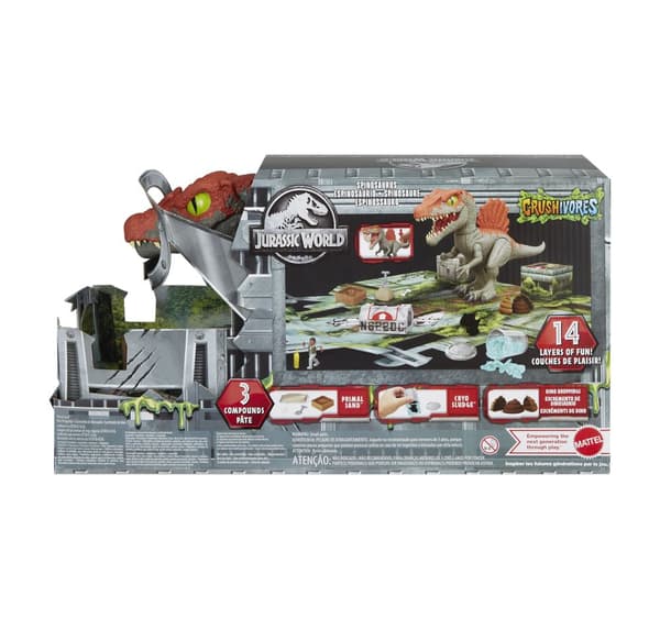 Crushivores Spinosaurus 16 cm Jurassic World