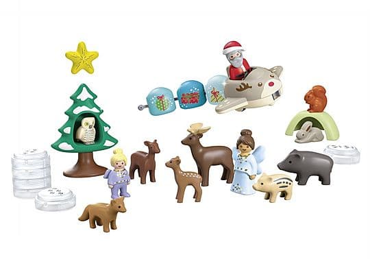 PLAYMOBIL 70297 Playm. 1.2.3 Adventskalender snöstrut