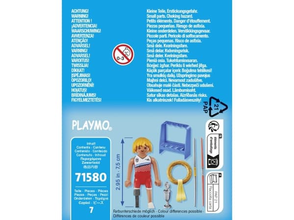 Playmobil SpecialPlus 71580, Action/ Eventyr, 3 år, Flerfarget, Plast