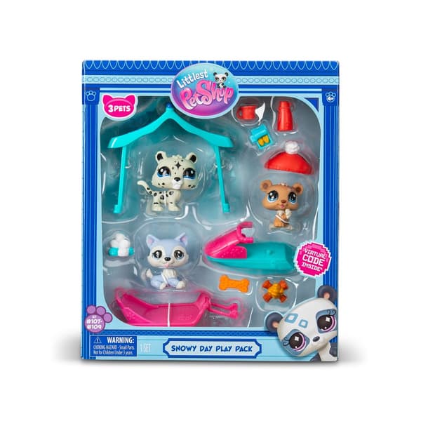 Littlest Pet Shop Snowy Day Play Pk