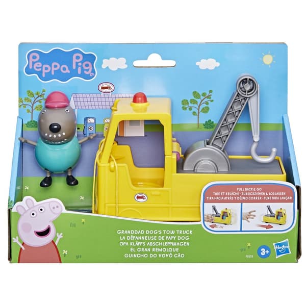Peppa Gris Bestefar Hundens Slepebil