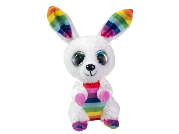 Lumo Stars Bunny Rainbow klassisk plysch