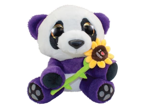Lumo Stars Panda I Love Mom big plush