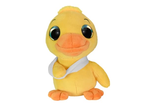 Lumo Stars Get Well Duck with bandage plush