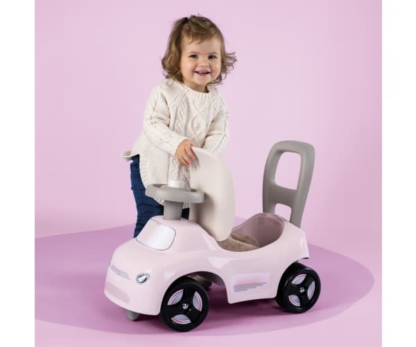 Smoby Ride-On med horn, rosa (720542WEB)