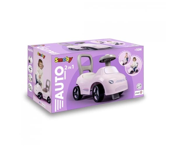 Smoby Ride-On med horn, rosa (720542WEB)