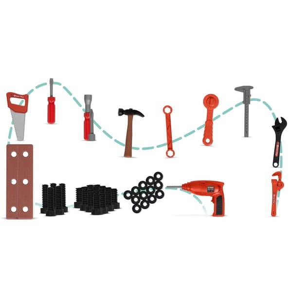 Ricokids 772400 barnverkstad blå