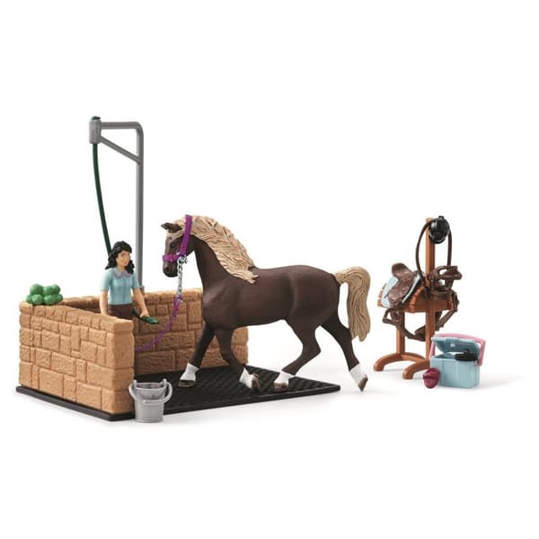 Schleich Horse Club - Vaskeplass med Emily & Luna (42438)
